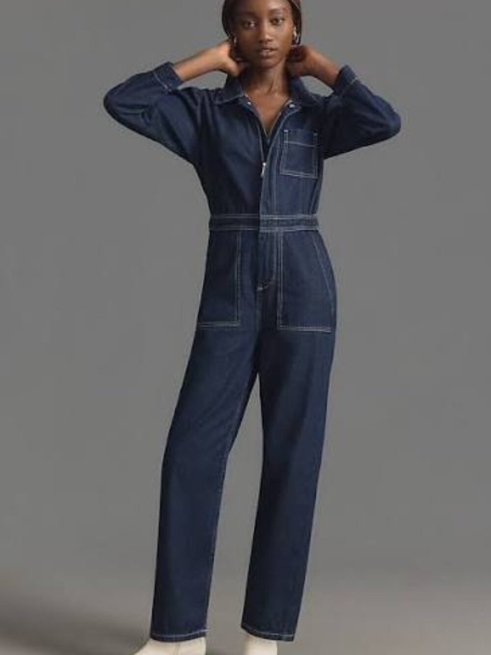 Seventy + Mochi Lorna Denim Jumpsuit
